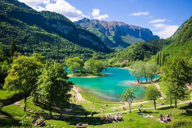 Rustica Sul Lago Tenno Primo Piano 외부 사진